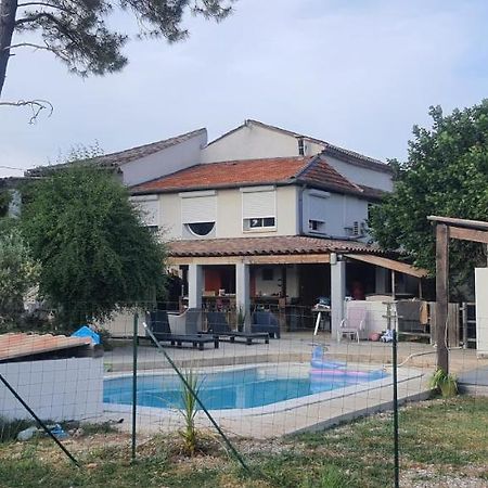 מלון Saint-Martin-de-Valgalgues Chez Franck מראה חיצוני תמונה
